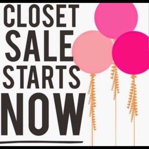 CLOSET SALE